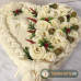 Sýrový dort srdce velké svatební
