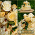 Sýrový dort dvoupatrový s růžemi